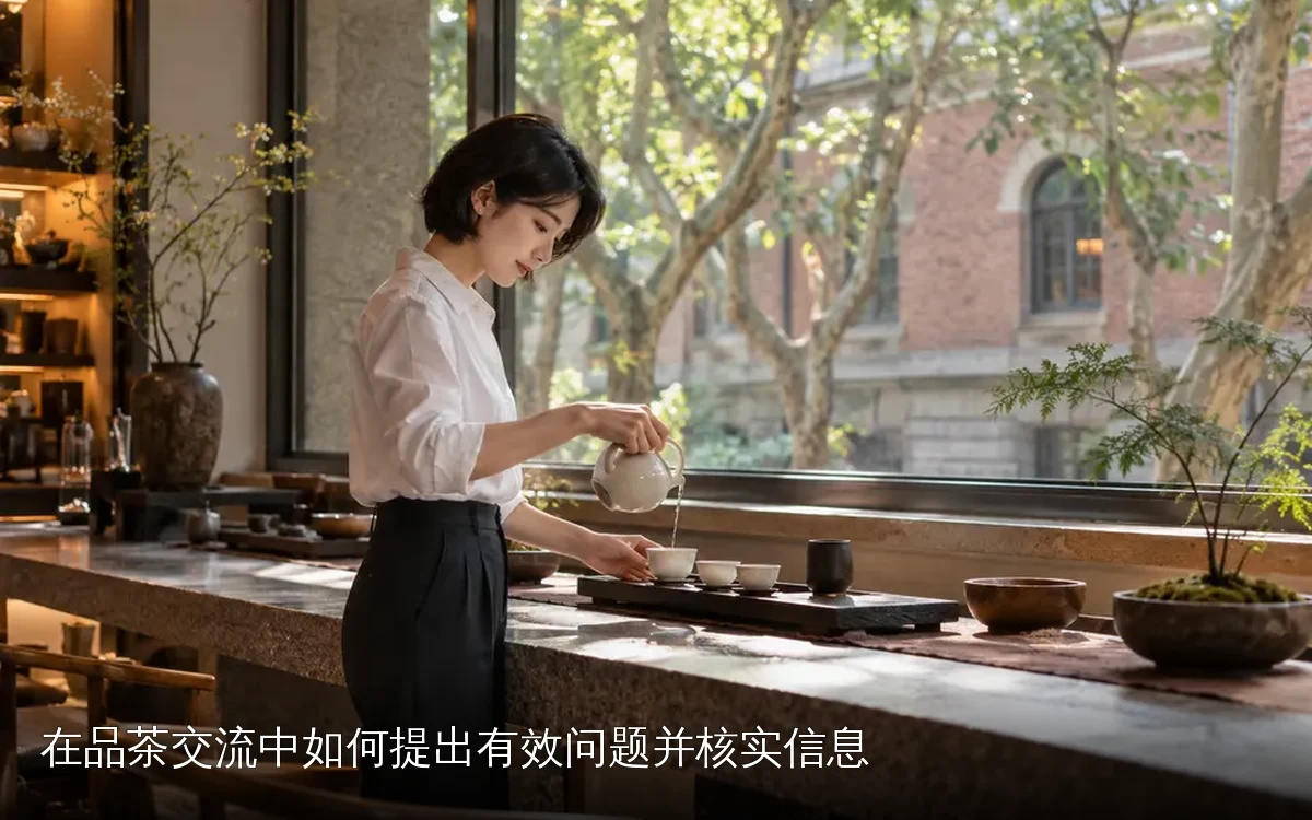 在品茶交流中如何提出有效问题并核实信息